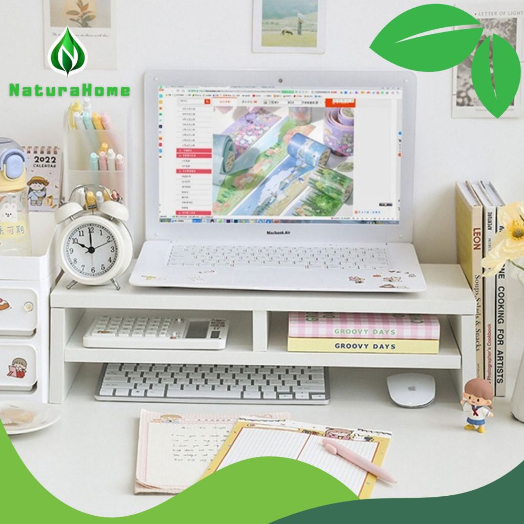 Jual Naturahome Rak Meja Tatakan Alas Laptop Modern Minimalis