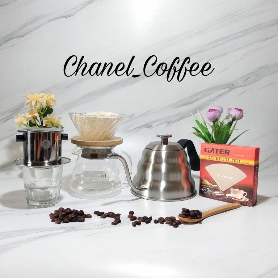 Jual Paket Coffee V Vietnam Drip Latina Ml Free Gelas Kopi