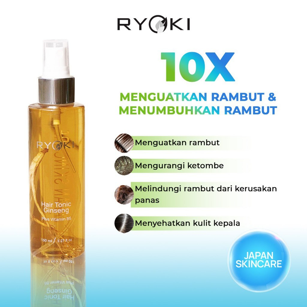 Jual Ryoki Japan Skincare Perawatan Rambut Rontok Dan Ketombe Anti Hair