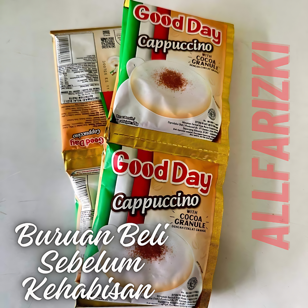 Jual Good Day Capuccino Kopi Instant Renceng Gram Kemasan Sachet