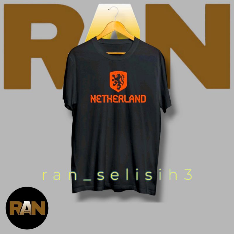 Jual Baju T Shirt Kaos EURO NETHERLAND L Kaos Negara Belanda Holland