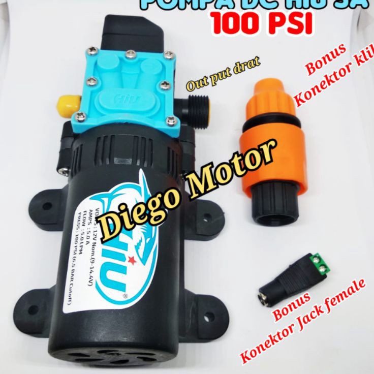 Jual Baru Dinamo Pompa Semprot Hama Sprayer Elektrik Tipe Aki Dc V