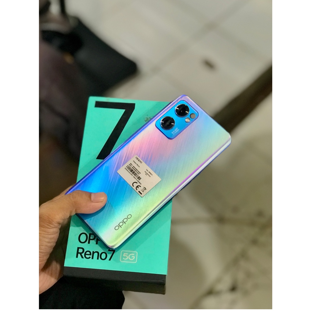 Jual OPPO RENO 7 5G RAm 8 256 SECOND MULUS Shopee Indonesia