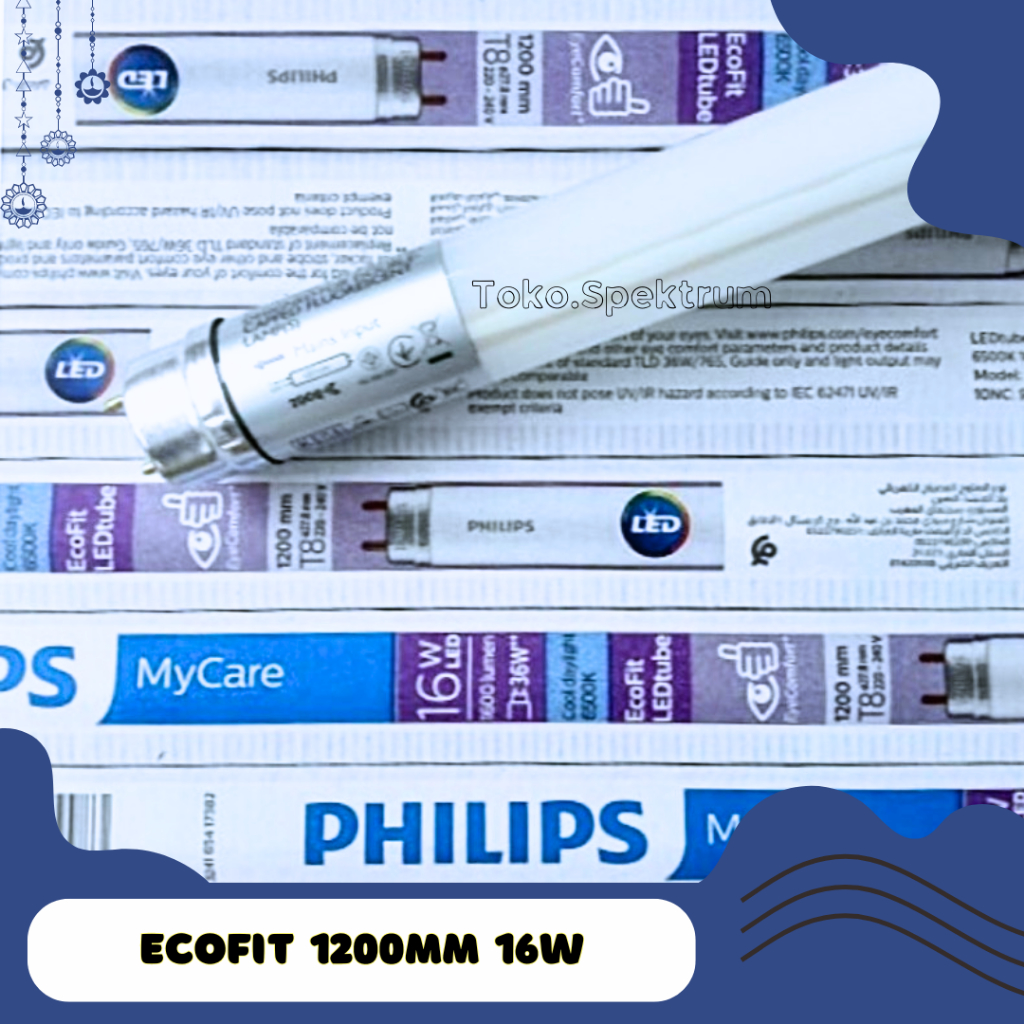 Jual Lampu Tl Led T Watt Mm Dan W Mm Philips Ecofit My Care