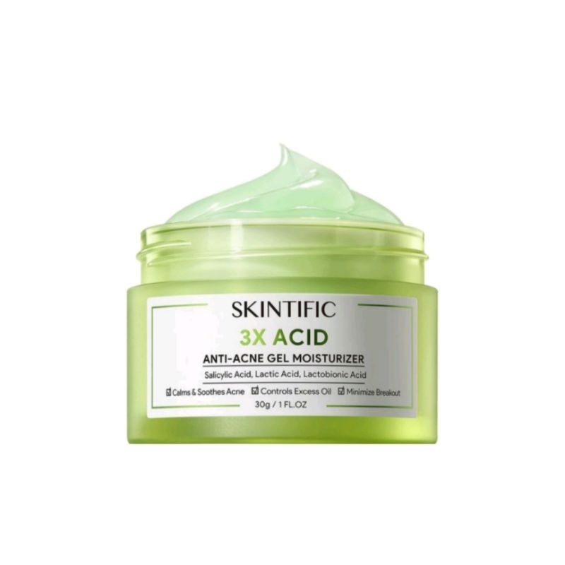 Jual Skintific X Acid Anti Acne Gel Moisturizer G Shopee Indonesia