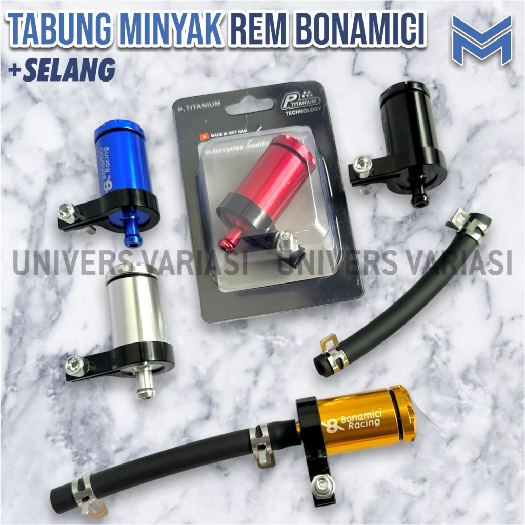 Jual Tabung Master Rem CNC Bonamici RACING MOSCOW BREKET DUDUKAN