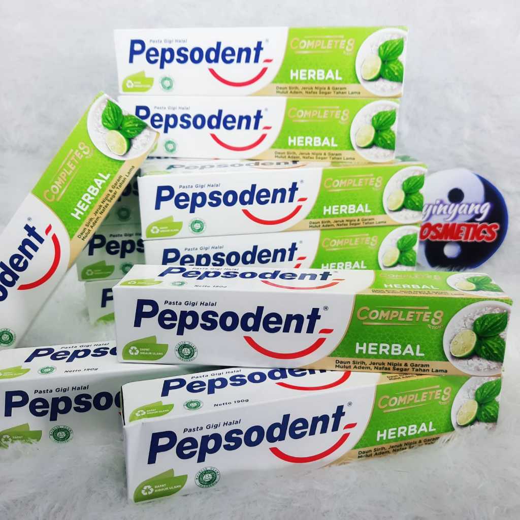 Jual Pepsodent Complete Pasta Gigi Herbal Penyegar Mulut G