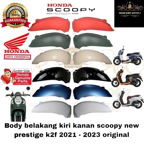 Jual Promosi Cod Cover Body Belakang Kanan Kiri Scoopy New Prestige