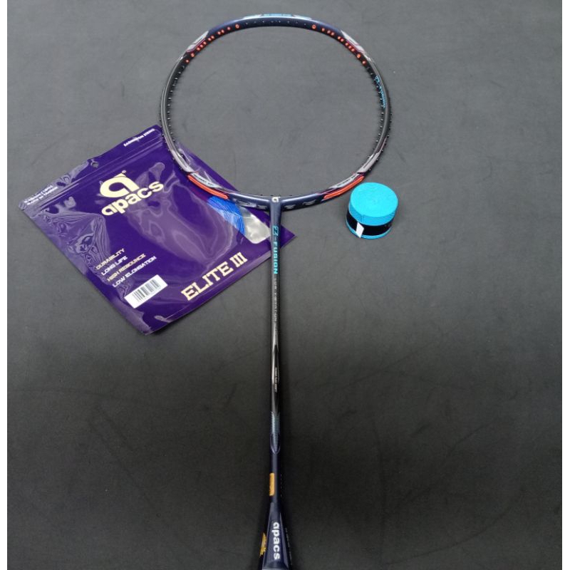 Jual Raket Badminton Original Baru New Apacs Z Fusion Low Vibration