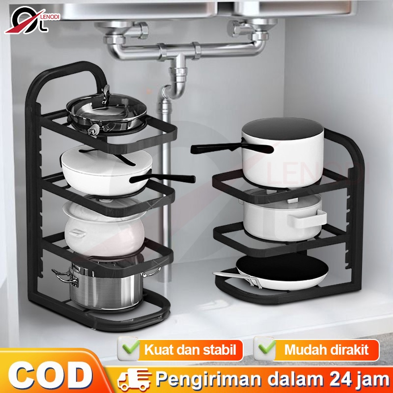 Jual Rak Panci Wastafel Dapur Di Bawah Rak Rak Pot Rak Panci Susun Rak