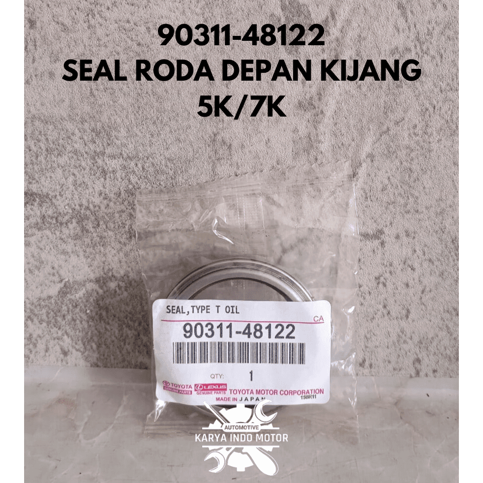 Jual SEAL RODA DEPAN KIJANG 5K 7K 90311 48122 Shopee Indonesia