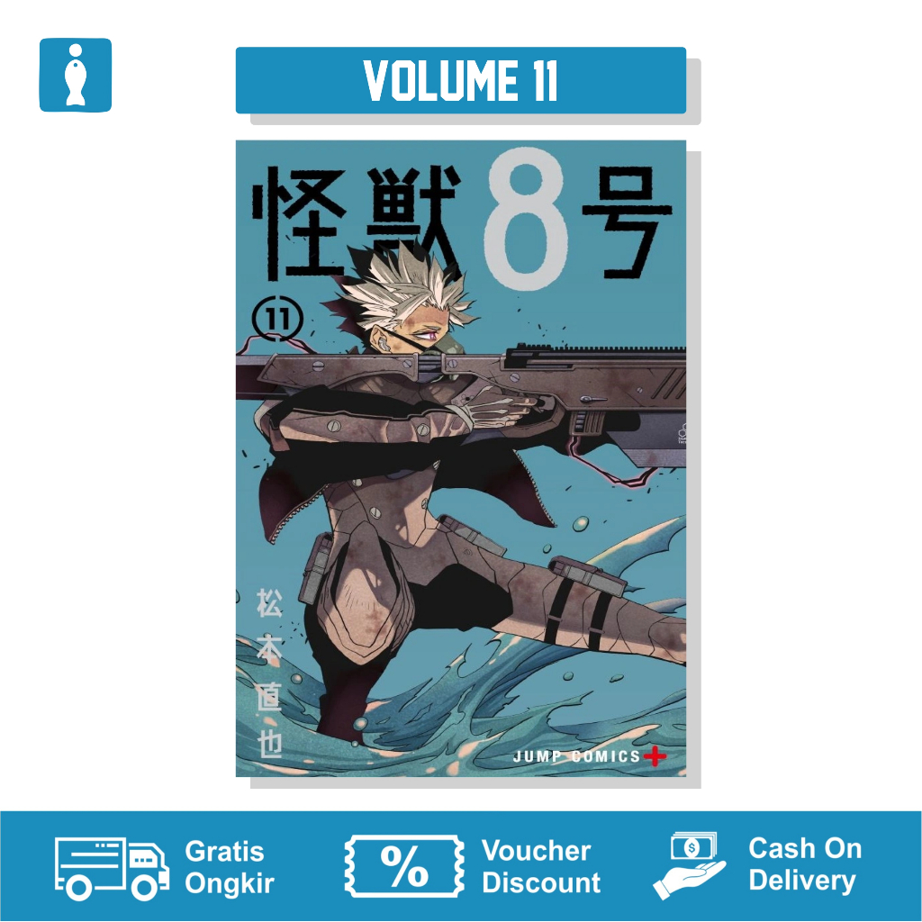 Jual Buku Komik Manga Kaiju No 8 Vol 01 13 By Naoya Matsumoto Bahasa