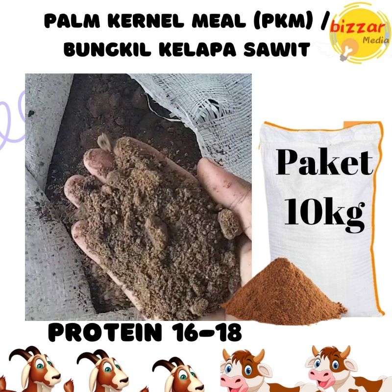 Jual Paket Bungkil Inti Sawit Kg Pkm Kelapa Pakan Ternak Shopee