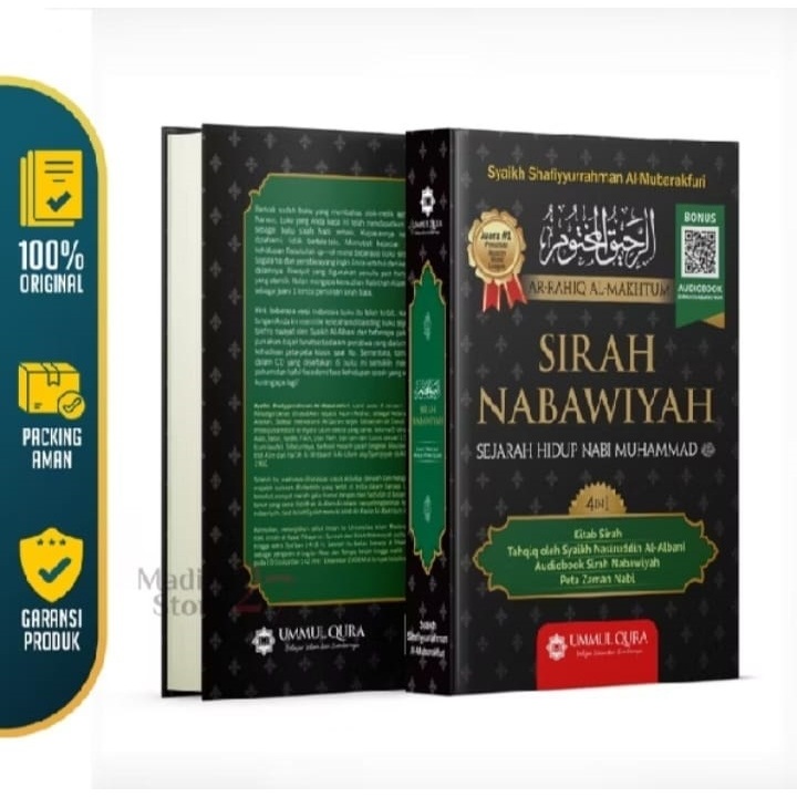 Jual Buku Sirah Nabawiyah HC Arrahiq Al Makhtum Syaikh Shafiyurrahman