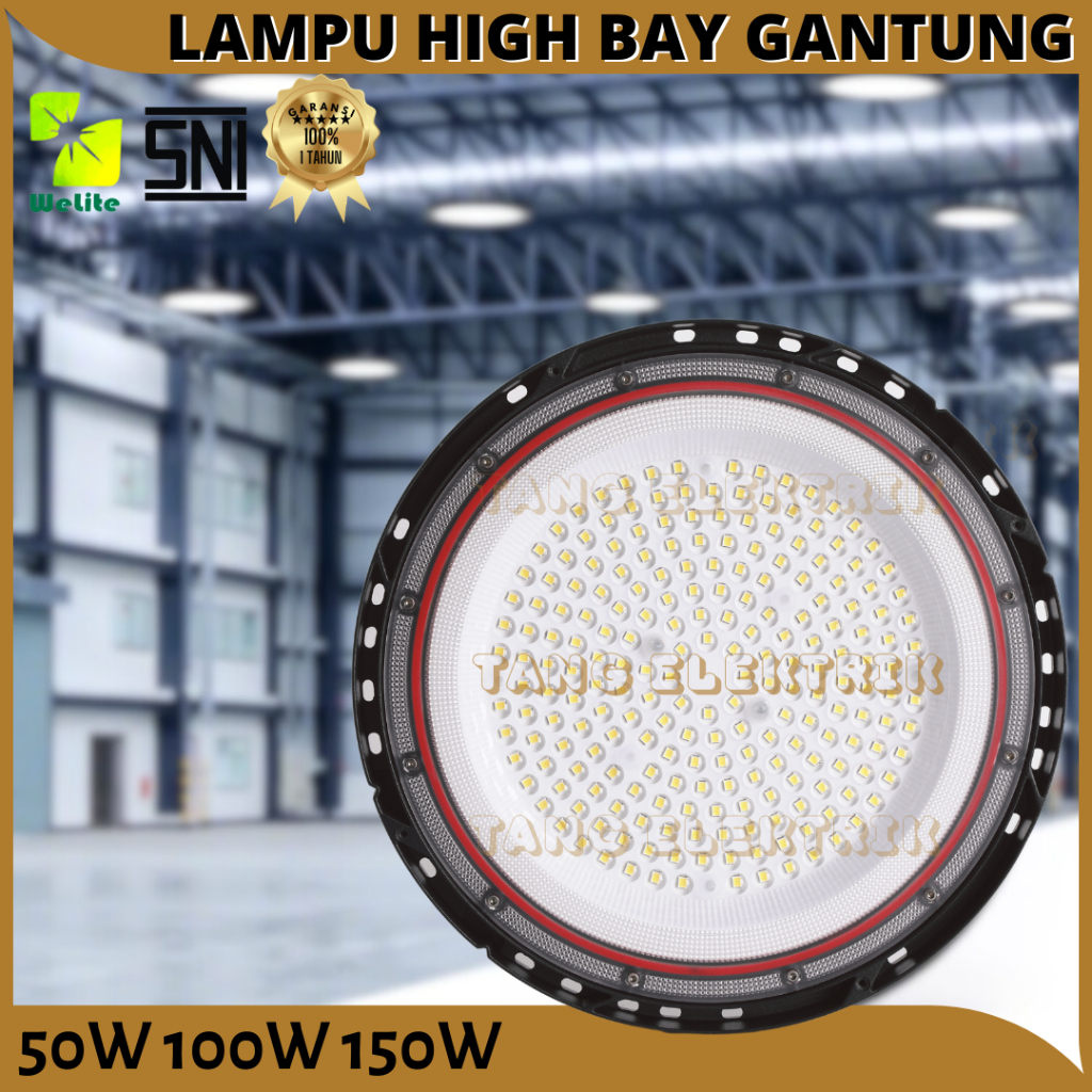 Jual Lampu LED Gantung UFO Lampu Sorot High Bay UFO 100 W 150 W 200