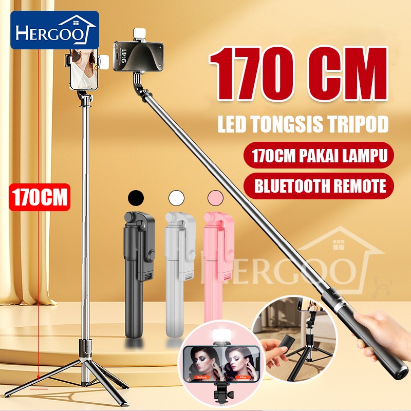 Jual Ready Stocktinggi Cm Tongsis Tripod Bluetooth Selfie Stick