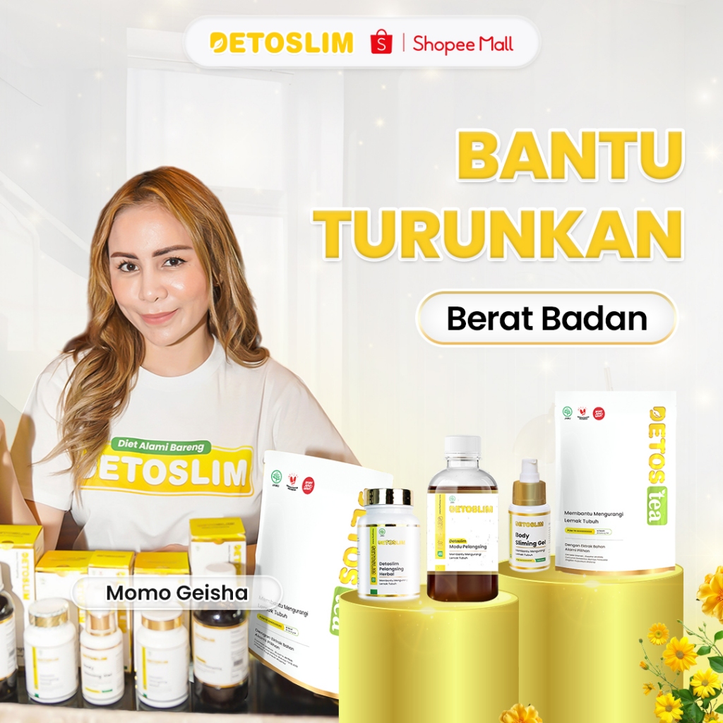 Jual Detoslim 1 Botol Madu 1 Teh 1 Botol Kapsul Detoslim