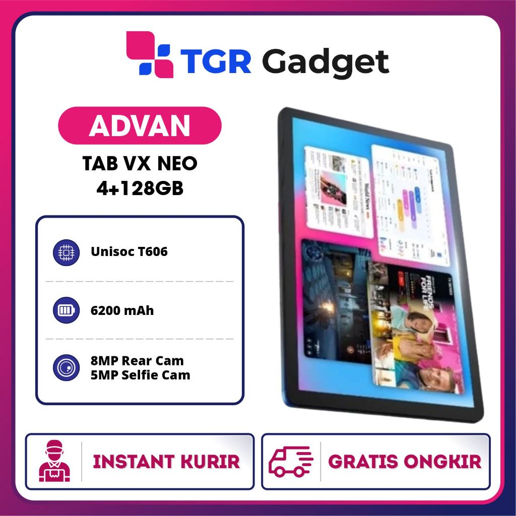 Jual Advan Tab VX Neo 4 128GB 10 1IPS SCREEN TABLET ANDROID 14 Garansi