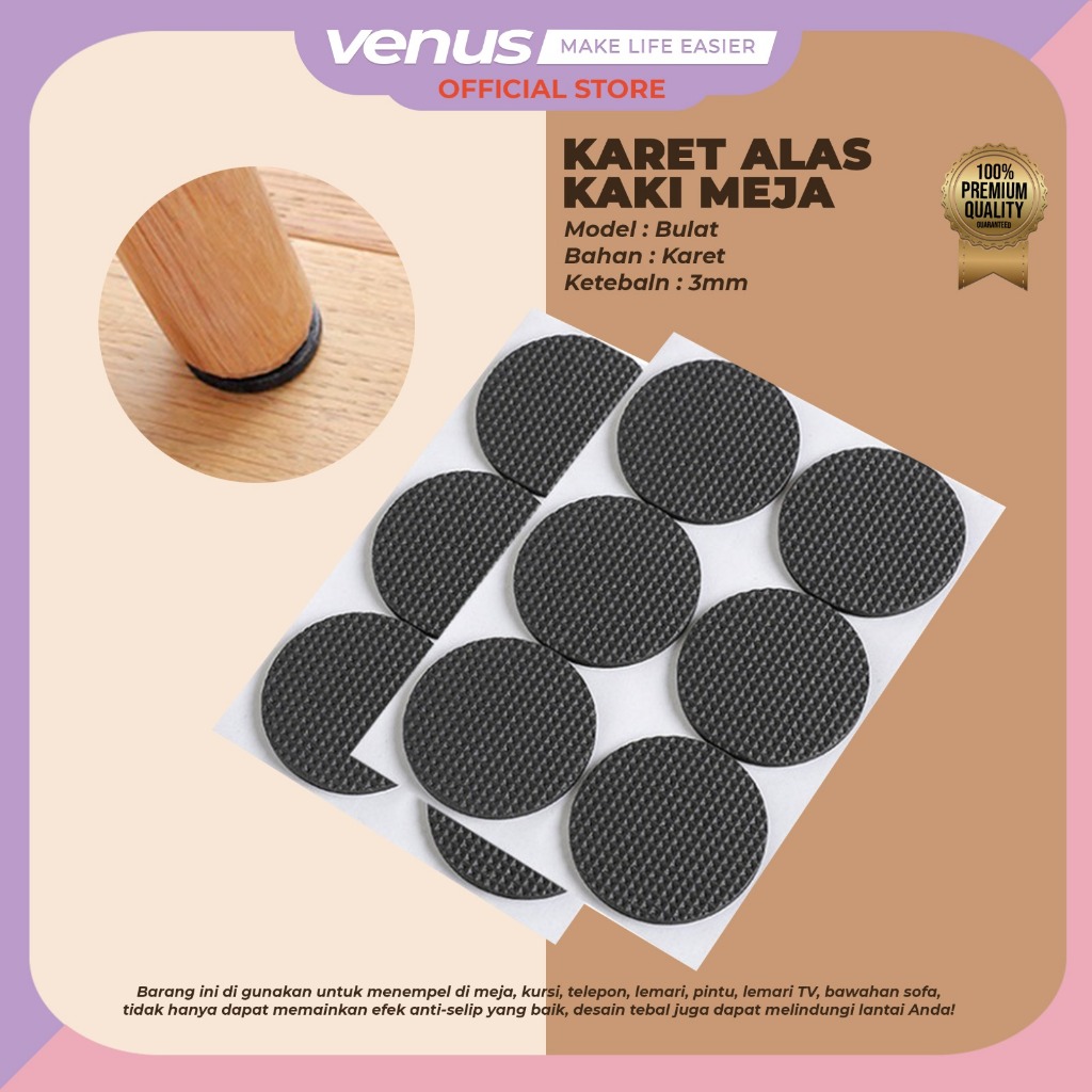 Jual VENUSJKT 1 Pcs Karet Alas Penyeimbang Kaki Meja Kursi