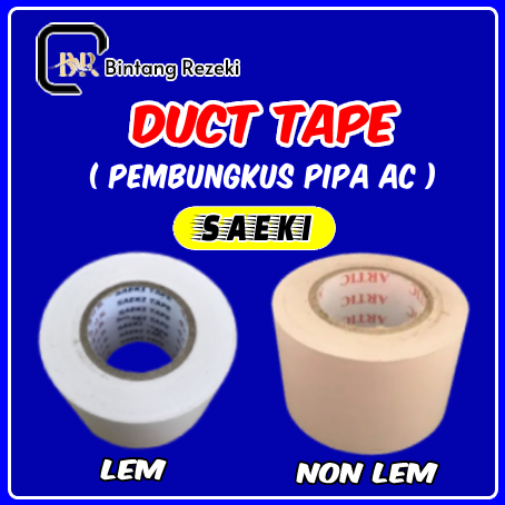 Jual DUCT TAPE MERK SAEKI Pembungkus Pipa AC Shopee Indonesia