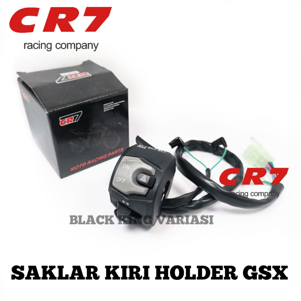 Jual Saklar Kiri GSX Universal Saklar Holder Kiri GSX Plus Hazard Dim