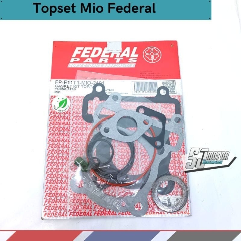 Jual Topset Top Set Gasket Paking Kit Federal Mio Sporty Smile Soul