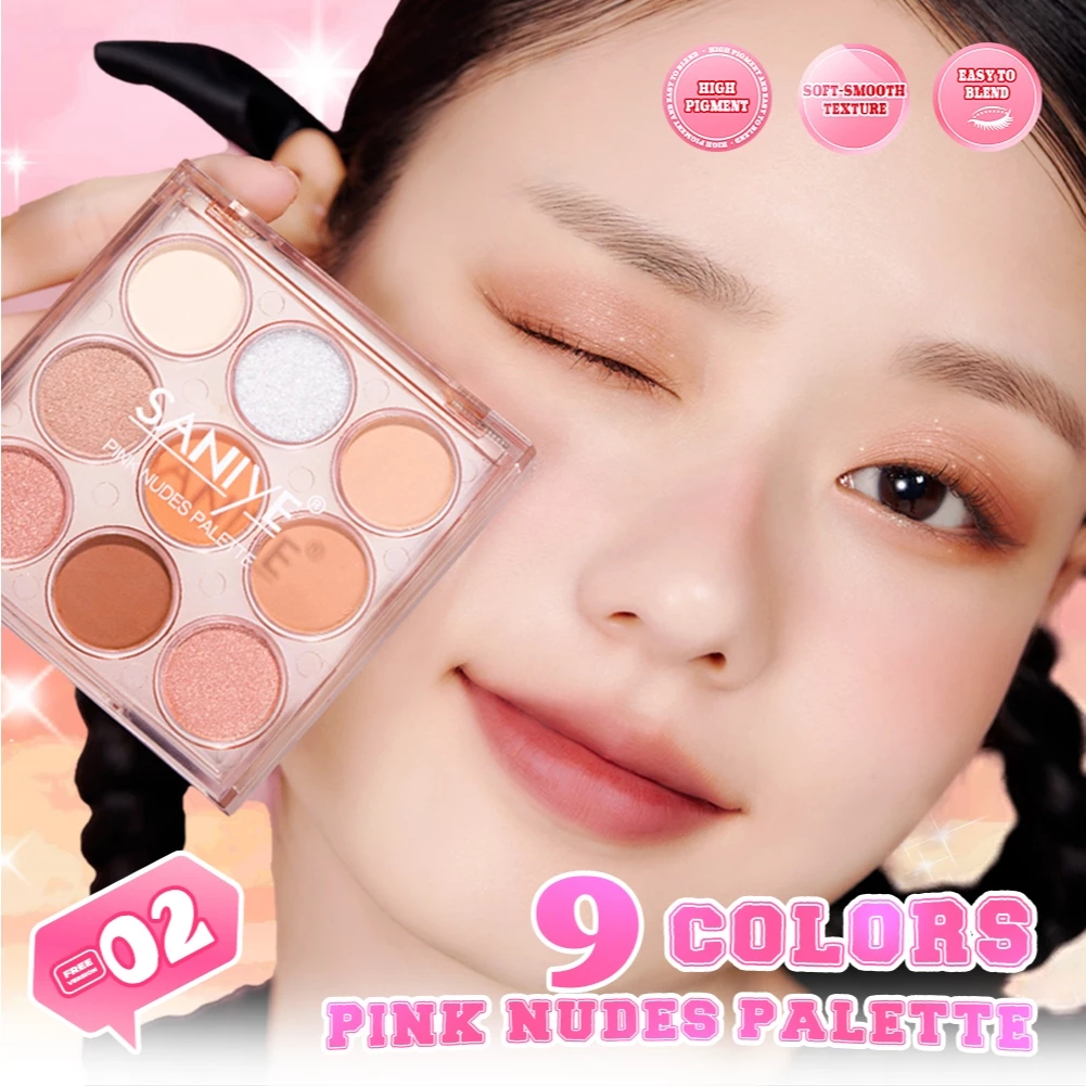 Jual Feliz E Saniye Eyeshadow Pink Nude Palette Shopee