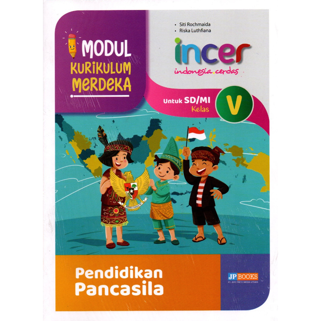 Jual Buku Modul Latihan Soal INCER PJOK SD MI Kelas 5 Kur Merdeka JP