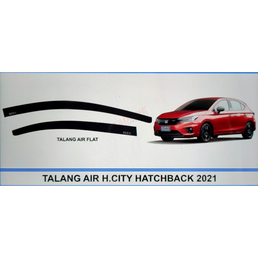 Jual Talang Air Flat Honda City Hatchback Depan Belakang Shopee