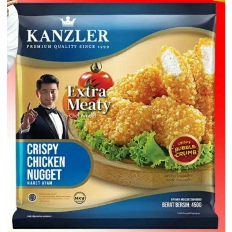 Jual Kanzler Crispy Chicken Nugget 450 Gr Shopee Indonesia