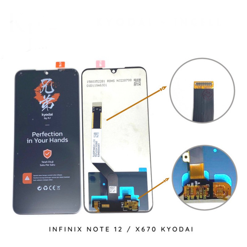 Jual Lcd Touchscreen Infinix Note 12 2023 X670 Fullset Shopee Indonesia