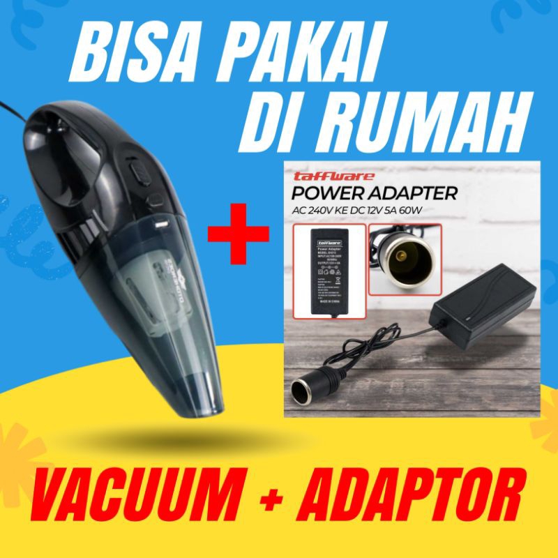 Jual Vacuum Cleaner Mobil Portable Vakum Clener Rumah Penyedot Debu