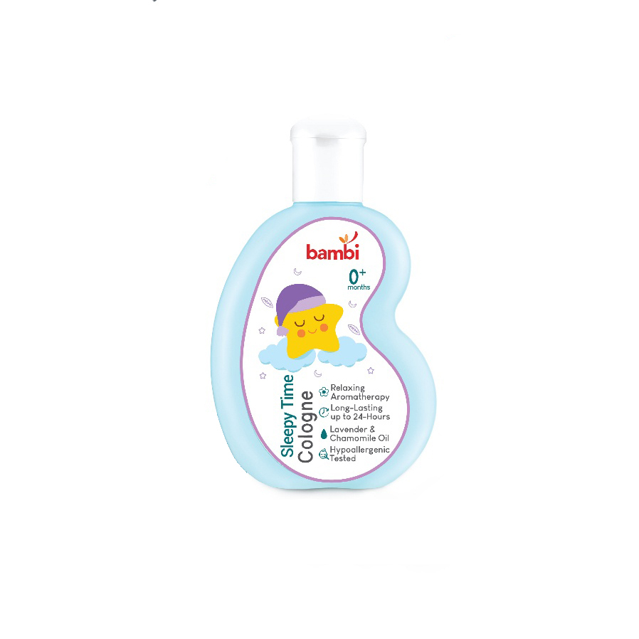 Jual Bambi Baby Cologne Ml Milky Floral Breezy Sleepy