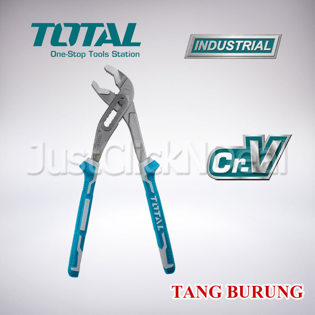 Jual TOTAL Tang Burung 10 Inch Jepit Kunci Pipa Air Water Pump Pliers