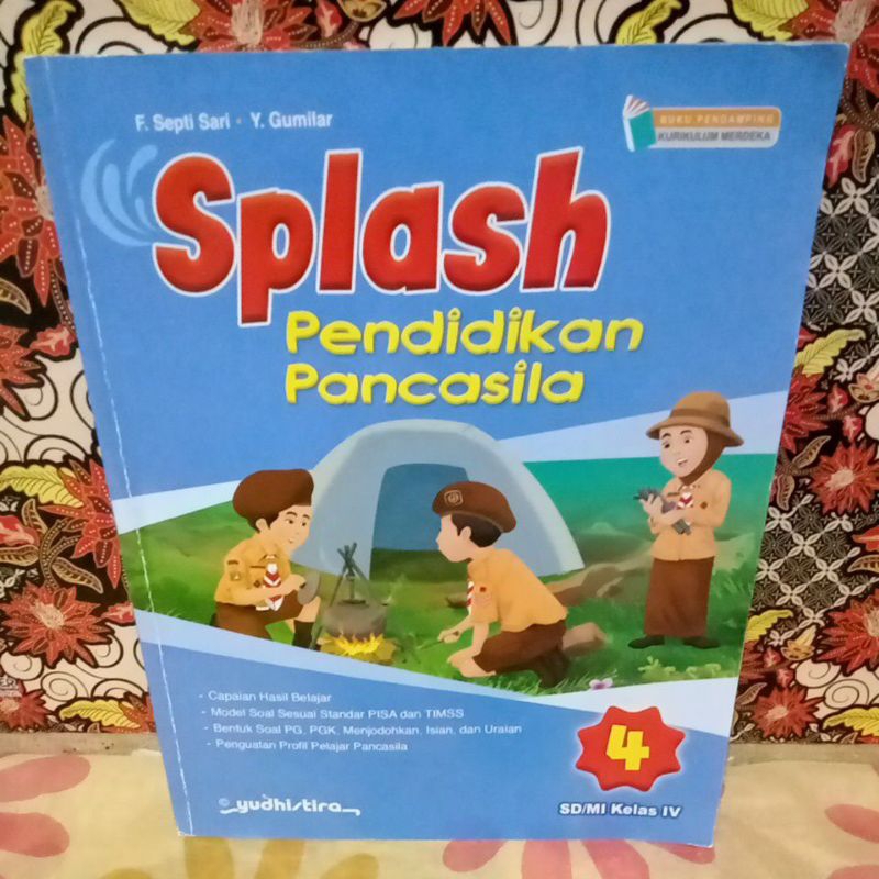 Jual SPLASH PENDIDIKAN PANCASILA SD KELAS IV 4 KURIKULUM MERDEKA