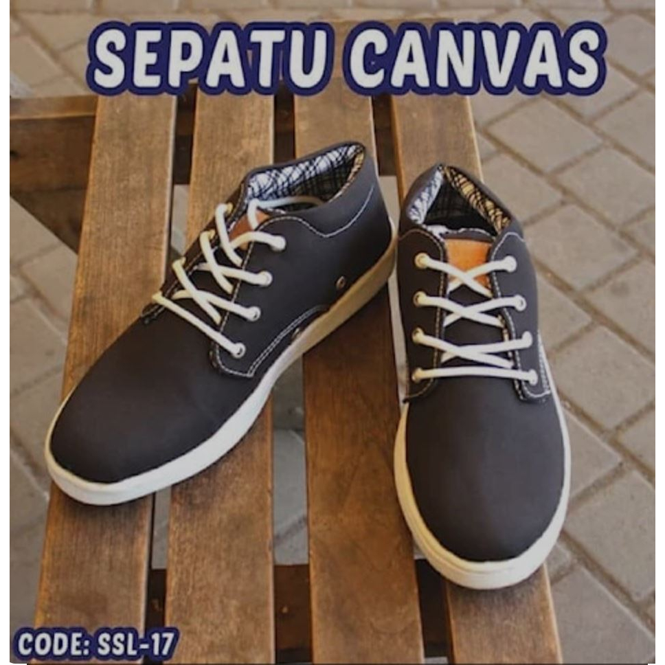 Jual Cuci Gudang Sepatu Formal Casual Flatshoes Pantofel Canvas Sporty