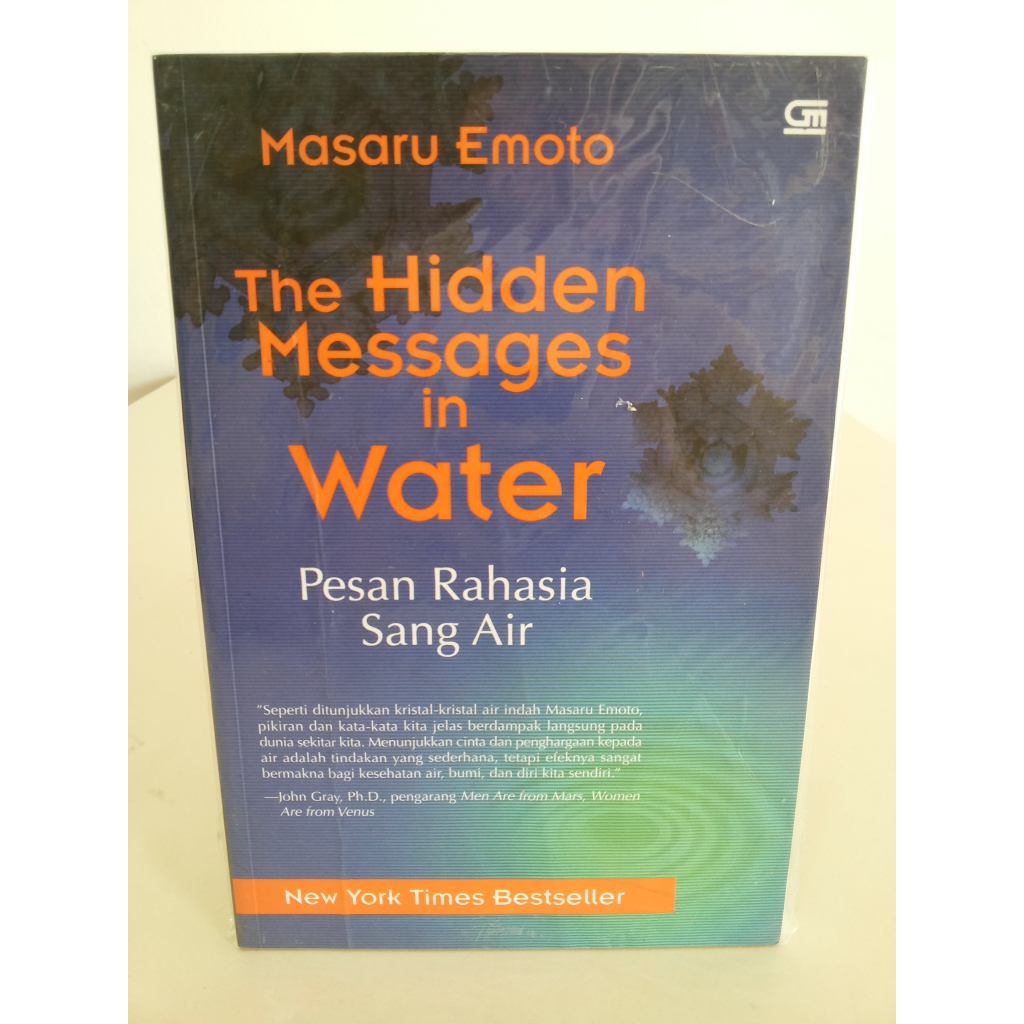 Jual Buku The Hidden Messages In Water Masaru Emoto Shopee Indonesia