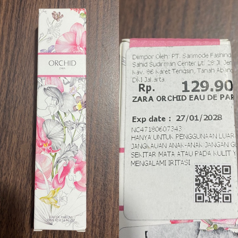 Jual ORIGINAL STORE ZARA ZARA Eau De Parfum Zara Nude Bouquet Zara Fields At Nightfall