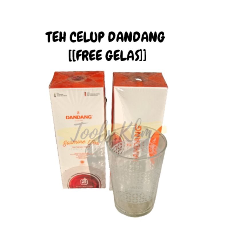 Jual KUPILIHKAN TEH CELUP DANDANG JASMINE TEA FREE SENDOK 2PCS