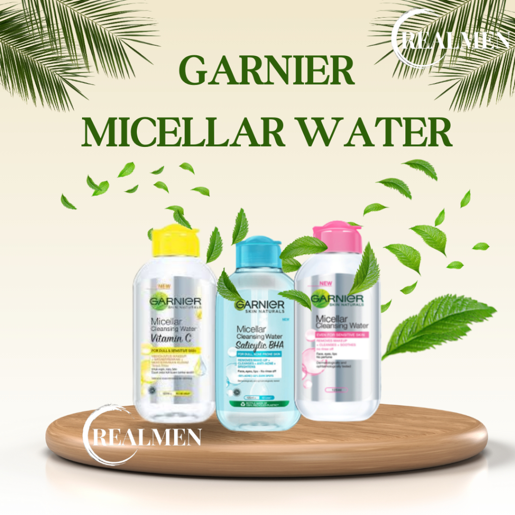 Jual Garnier Micellar Water Blue New Pink Kuning Vit C Skincare