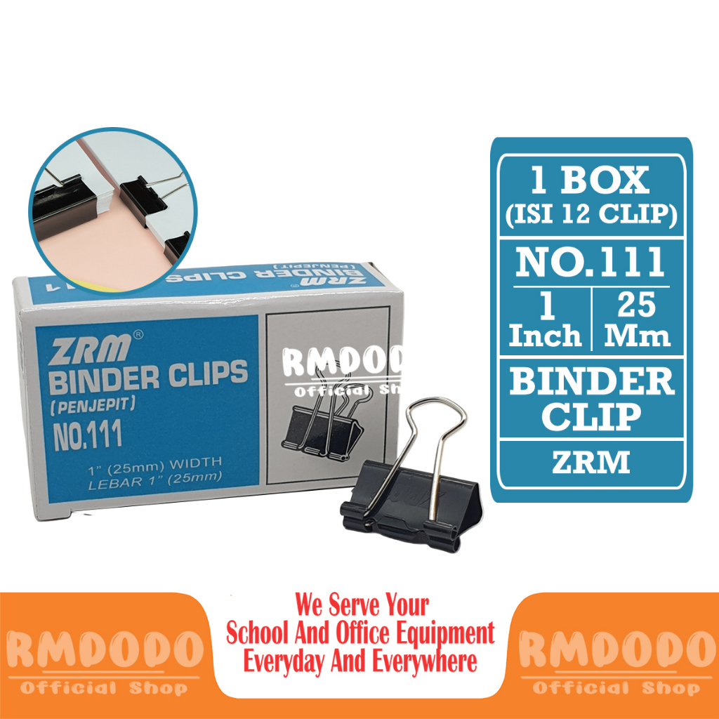 Jual Rmdodo Binder Klip No Box Pcs Klip Binder Clip