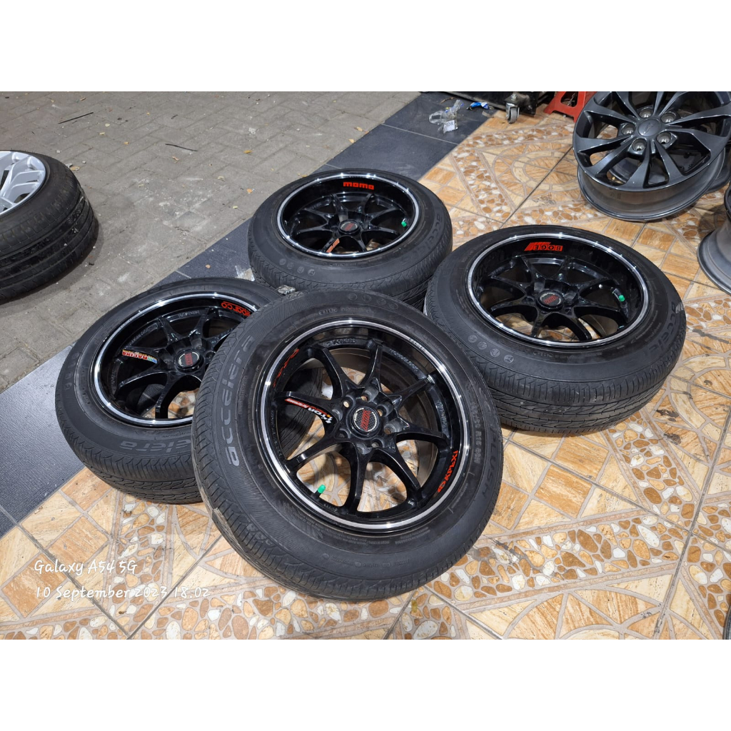 Jual Velg Mobil Bekas Ring 15 VOLK RAYS CE28 R15X7 8 5 H8X100 114 3