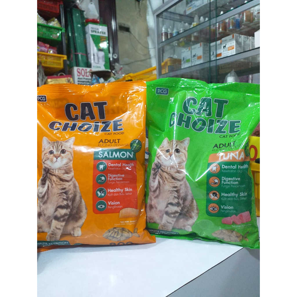 Jual Cat Choize Adult Salmon Dan Tuna Berat Gr Shopee Indonesia