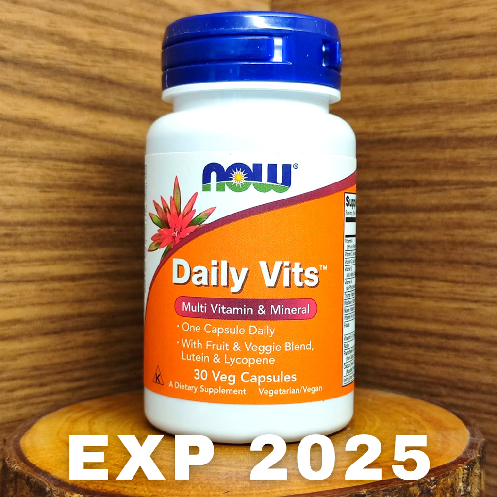 Jual Now Foods Daily Vits Multi Vitamin Mineral Isi Veg Capsules