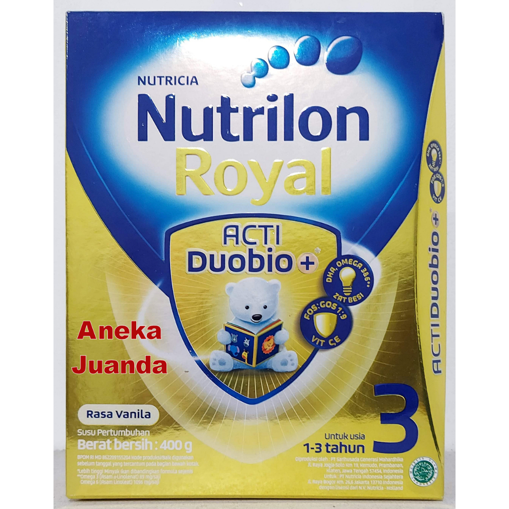 Jual Nutrilon Royal 3 Vanila Madu 400g Shopee Indonesia