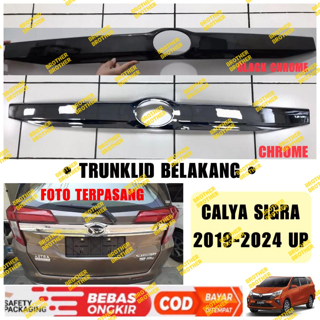 Jual Trunklid List Bagasi Belakang Calya Sigra 2019 2022 2023 2024 2025