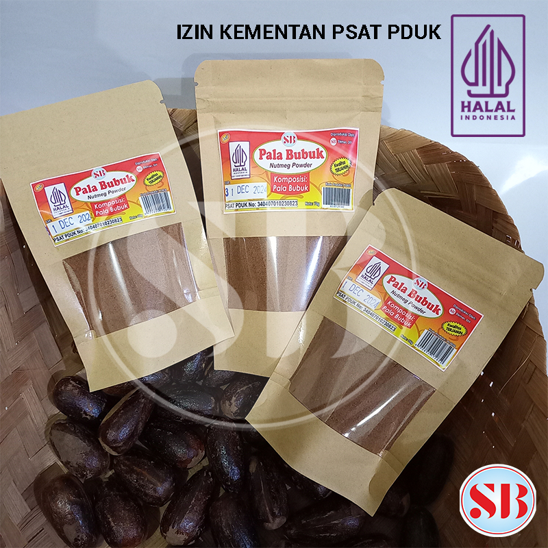 Jual Pala Bubuk Nutmeg Powder Shopee Indonesia