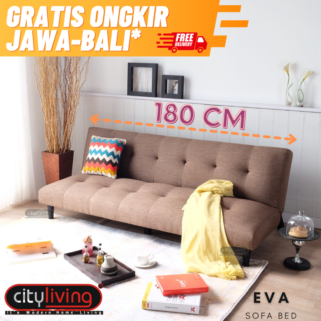 Jual City Living Eva Sofabed Free Ongkir Jawa Bali Sofalipat Sofabed