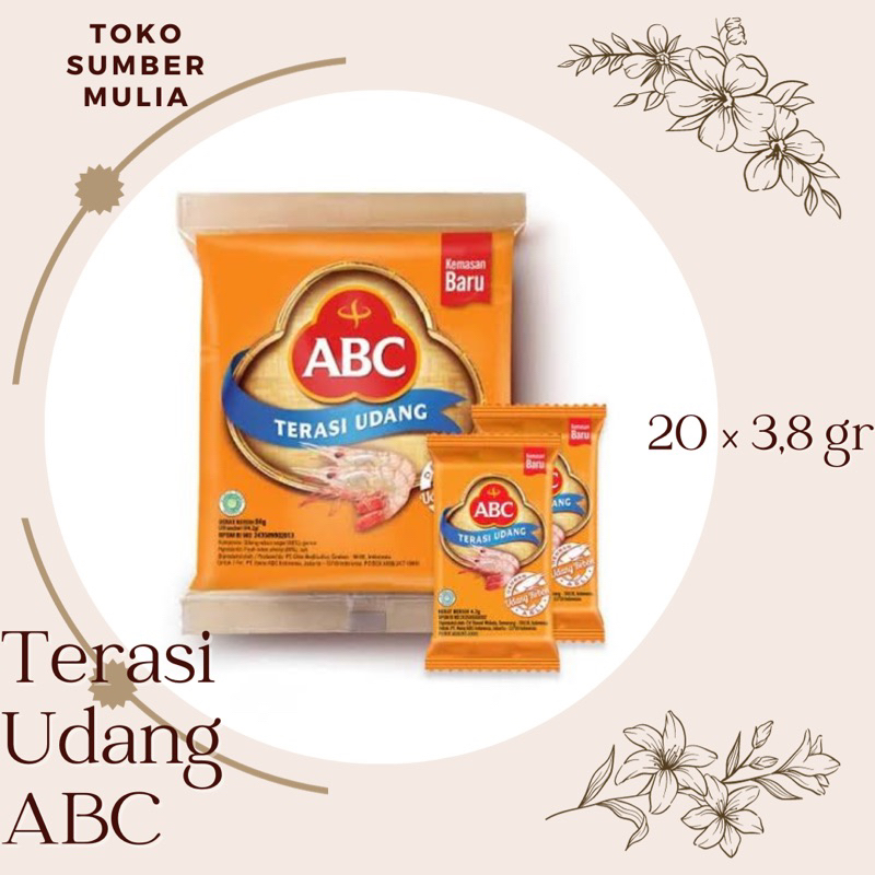 Jual Terasi Udang ABC Sachet Shopee Indonesia