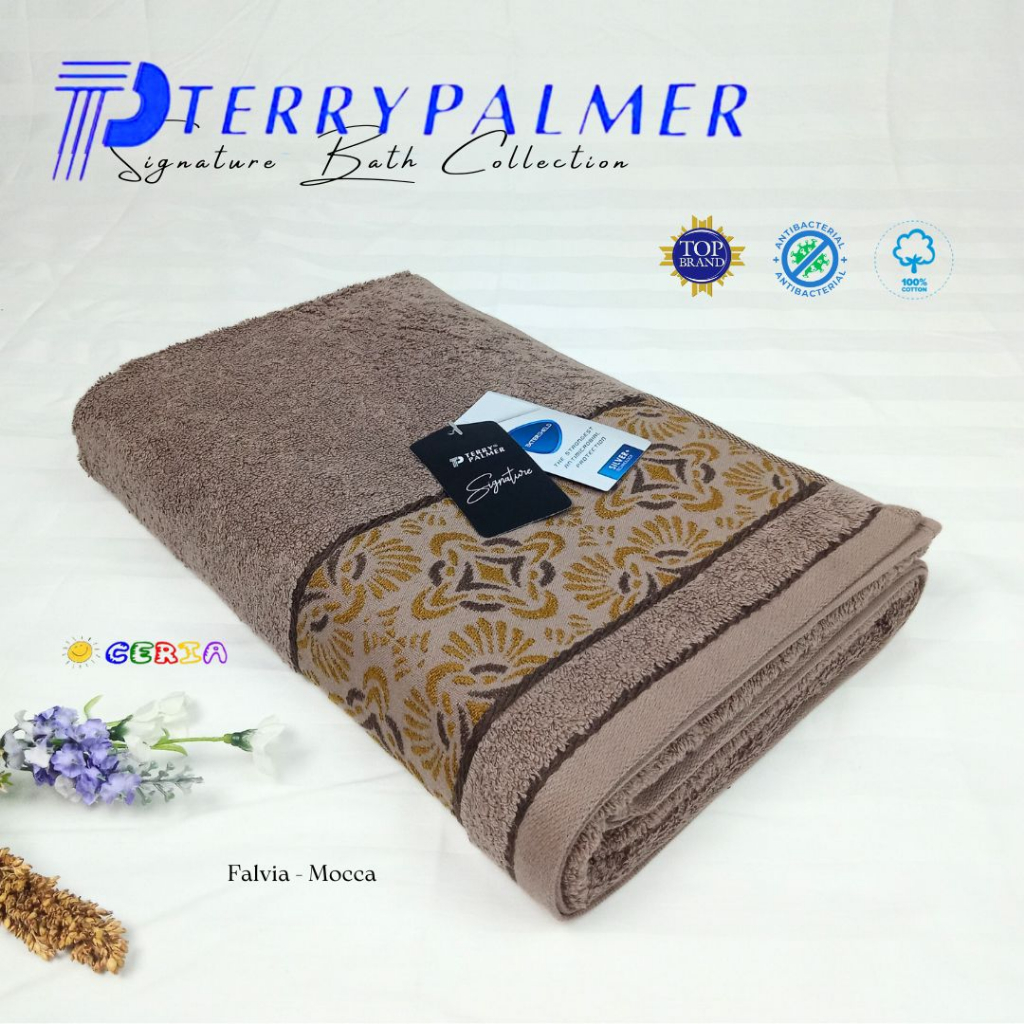 Jual Handuk Mandi Dewasa Terry Palmer Tebal Signature INIESTO 70x140